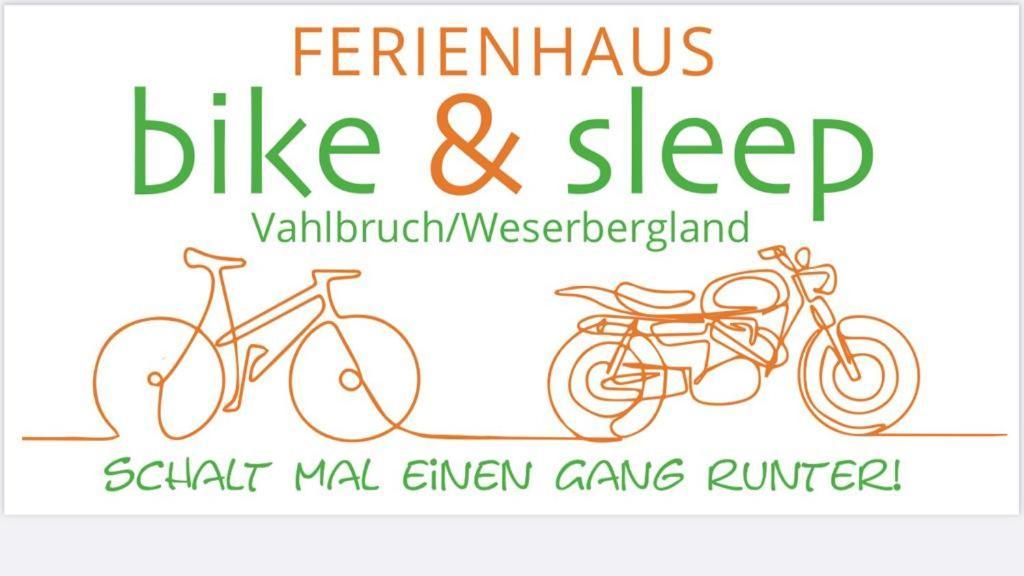 Bike & Sleep Weserbergland Ferienhaus Vahlbruch Εξωτερικό φωτογραφία
